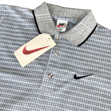 Load image into Gallery viewer, 90&#39;s Nike Checkered Polo NWT