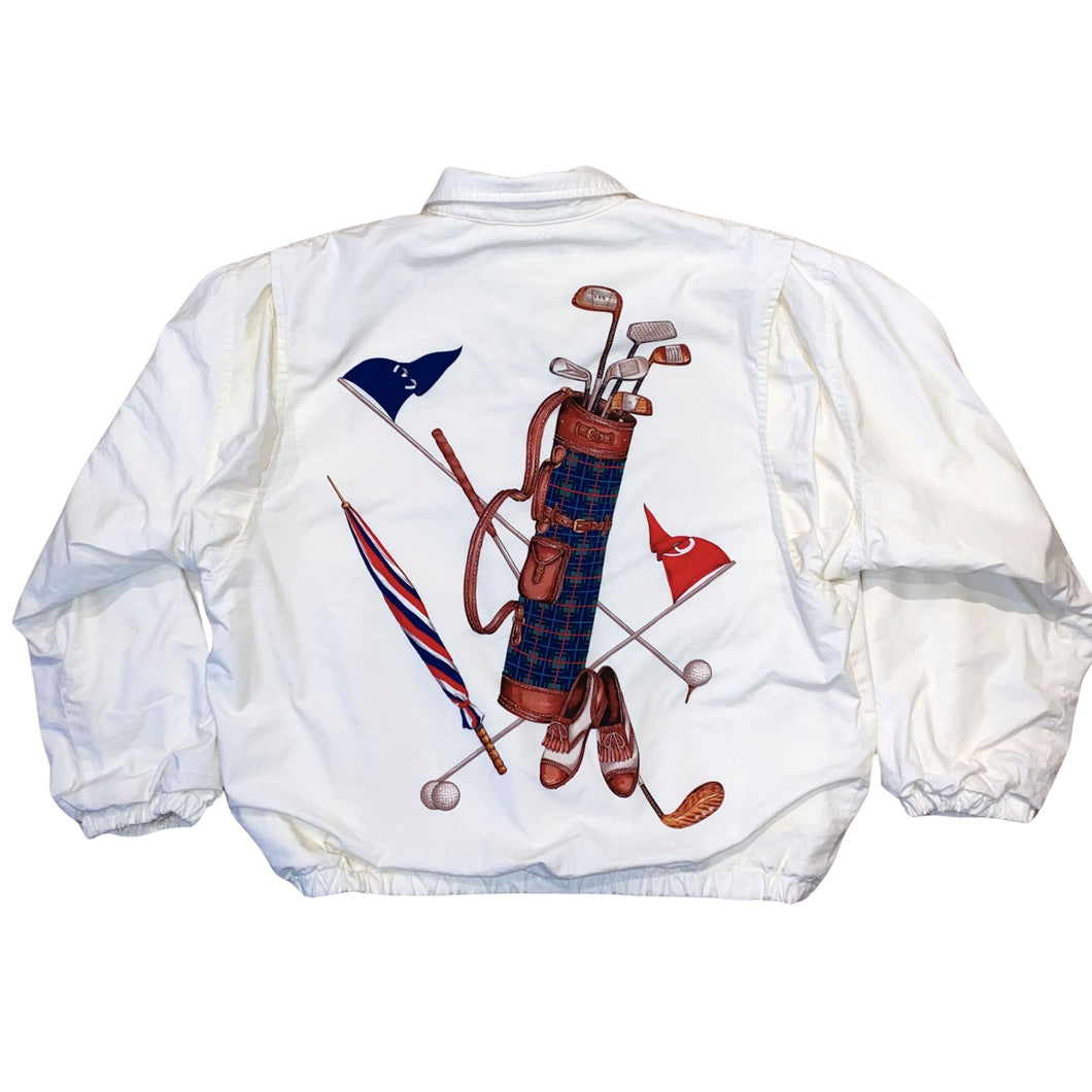 80's Ralph Lauren Golf Club Jacket