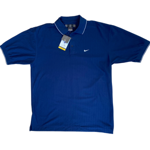 2000's Nike Golf Polo Blue NWT