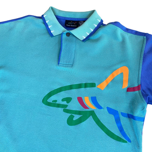 90's Greg Norman Multicolour Shark Polo