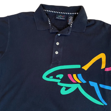 Load image into Gallery viewer, 90&#39;s Greg Norman Black Shark Polo