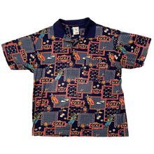 Load image into Gallery viewer, 90&#39;s All Over Print Golf Polo