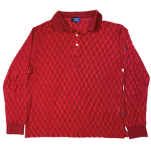 Load image into Gallery viewer, 90&#39;s Callaway Long Sleeve Jacquard Rayon Polo