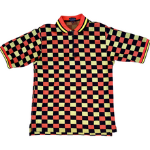 Load image into Gallery viewer, 80&#39;s G-Ball Checkered Polo