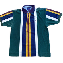 Load image into Gallery viewer, 90&#39;s Tommy Hilfiger Striped Polo